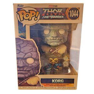 Funko PoP! Marvel Thor Love and Thunder Korg Bobblehead #1044 New in Box